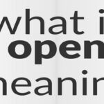 Opening Meaning